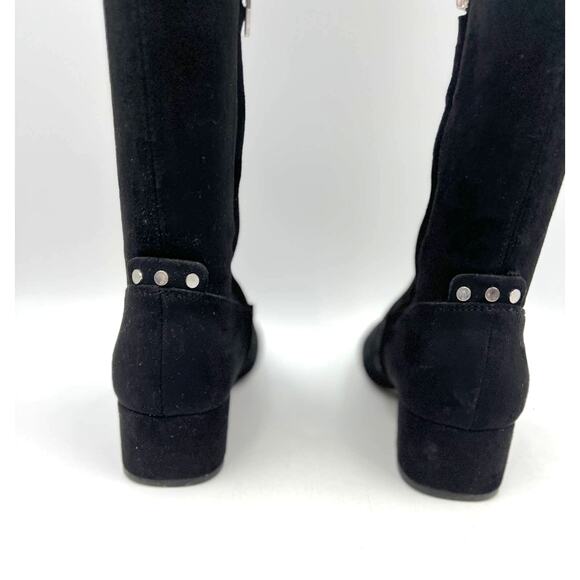 Dolce Vita Jimmy Boot Black Stella Suede Over the Knees Thigh High - Picture 11 of 12